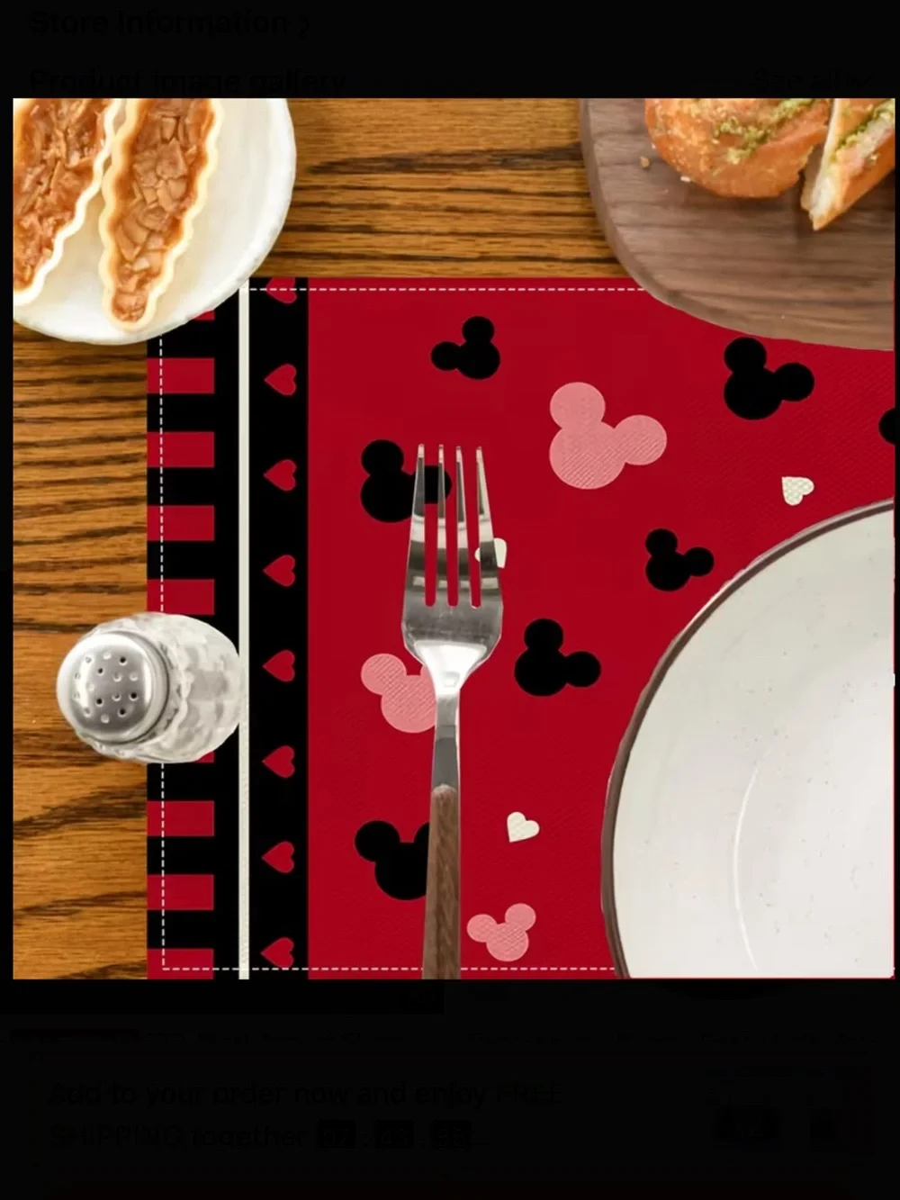 Mickey Placemats